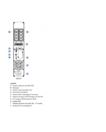 Socomec NETYS PR 2200VA/1800W AVR/LCD/USB/8XIEC/EPO Tower/Rack