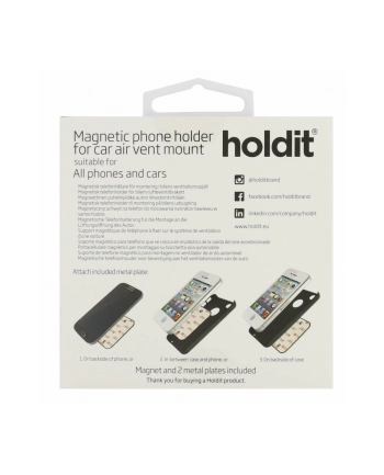 Holdit Uchwyt samochodowy Vent Square magnetic