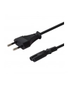 Elmak SAVIO CL-100 Kabel zasilający płaski ósemka 2pin, 1,8m - nr 8