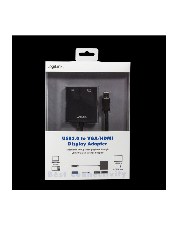 LogiLink Adapter USB3.0 do VGA / HDMI główny