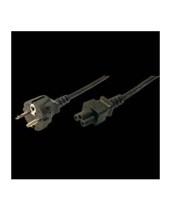 LogiLink Kabel zasilający Schuko,1,8m, VDE, czarny nr 1