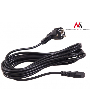 Maclean Kabel zasilający 3 pin 5M wtyk EU MCTV-801