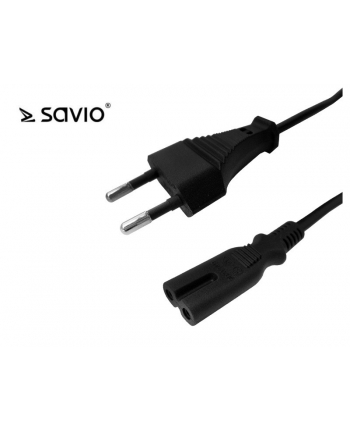 Elmak SAVIO CL-97 Kabel zasilający ósemka 2pin; 1,2m