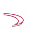Gembird patchcord RJ45, kat. 6A, FTP, LSZH, 0.5m, czerwony - nr 8