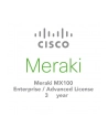 Cisco Systems Cisco Meraki MX100 Advanced Security License and Support, 3 Years - nr 1