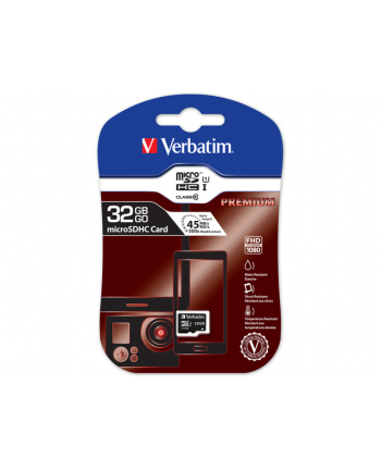 Verbatim Micro SDHC card 32GB Class 10