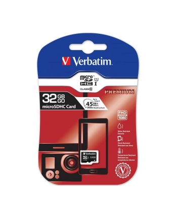 Verbatim Micro SDHC card 32GB Class 10 nr 2