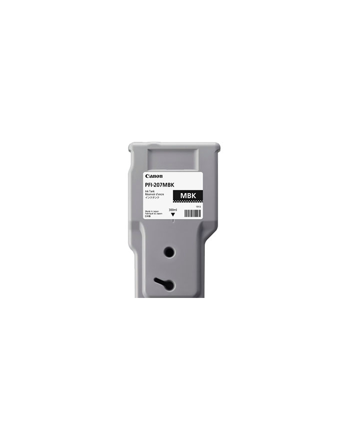 Tusz Canon PFI207MBK matte black  | 300 ml |  iPF68X, 78X główny