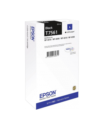 Ink Epson Ink Cartridge L Black | 50 ml | WF-8xxx Series