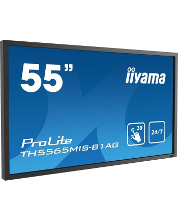 Monitor Iiyama TE5565MIS-B1AG 55inch, IPS multitouch, Full HD, DVI, HDMI, DP, sp