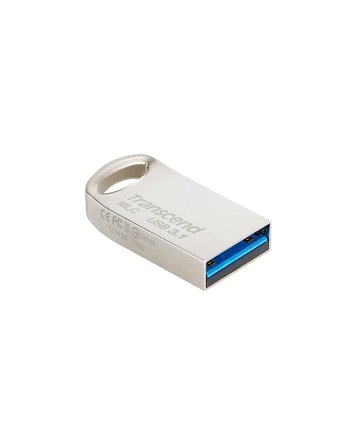 TRANSCEND USB Flash Disk JetFlash®720S, 16GB, USB 3.1, Silver (R/W 130/25 MB/s) MLC solution główny