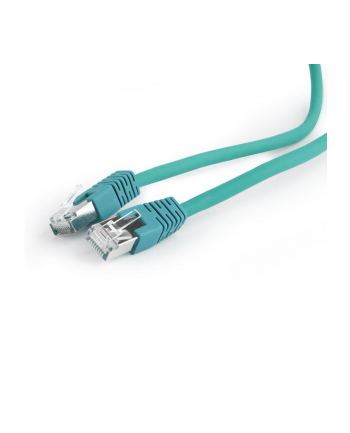Gembird patchcord RJ45, kat. 6A, FTP, LSZH, 0.5m, zielony