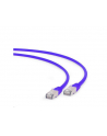 Gembird patchcord RJ45, kat. 6A, FTP, LSZH, 0.5m, fioletowy - nr 4