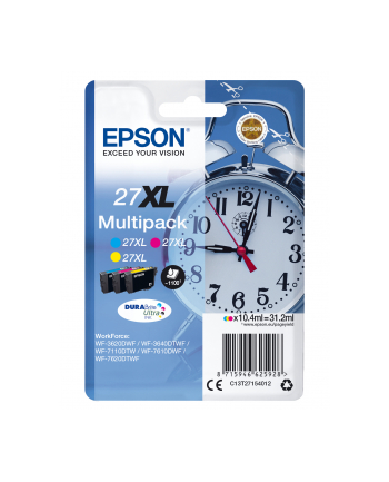 Trójpak kolor T2715 CMY do WF-3620/WF-7x10 (3x10.4ml) nr 1