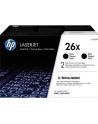 Toner  26X Black 9k Dual Pack CF226XD - nr 21