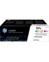 Toner 201X 3-Pack CMY 2.3K CF253XM - nr 10