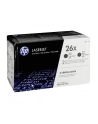 Toner  26X Black 9k Dual Pack CF226XD - nr 7