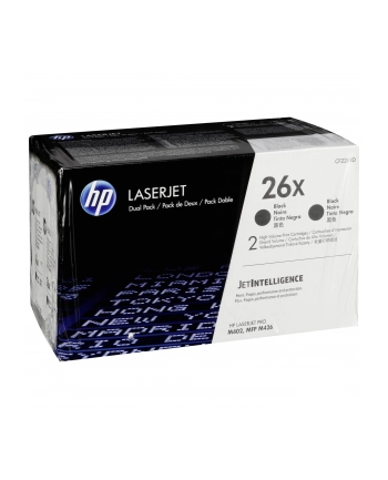 Toner  26X Black 9k Dual Pack CF226XD nr 2