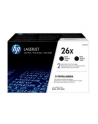Toner  26X Black 9k Dual Pack CF226XD - nr 8