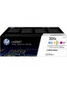 Toner 201X 3-Pack CMY 2.3K CF253XM - nr 40