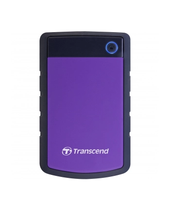 TRANSCEND zewnętrzny HDD 2,5'' USB 3.0 StoreJet 25H3P, 4TB, Purple (wstrząsoodporny) nr 2