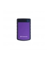 TRANSCEND zewnętrzny HDD 2,5'' USB 3.0 StoreJet 25H3P, 4TB, Purple (wstrząsoodporny) - nr 25