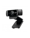 Logitech C922 Pro Stream Webcam - black - nr 64