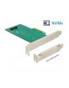 DeLOCK Adapter PCIe x4 - 1 x M.2 Key M NVMe Low Profile - nr 33