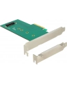 DeLOCK Adapter PCIe x4 - 1 x M.2 Key M NVMe Low Profile - nr 39
