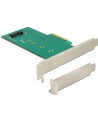 DeLOCK Adapter PCIe x4 - 1 x M.2 Key M NVMe Low Profile - nr 56