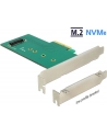 DeLOCK Adapter PCIe x4 - 1 x M.2 Key M NVMe Low Profile - nr 60