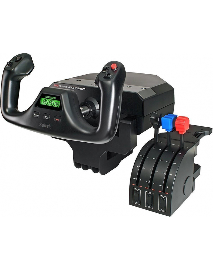 Logitech G Saitek PRO Flight Yoke System, Joystick główny