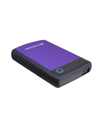 TRANSCEND zewnętrzny HDD 2,5'' USB 3.0 StoreJet 25H3P, 4TB, Purple (wstrząsoodporny)