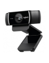 Logitech C922 Pro Stream Webcam - black - nr 1