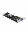 Delock Karta PCI Express x4 > 4 x zewnętrzne USB 3.0 Quad Channel - nr 26
