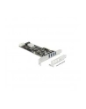 Delock Karta PCI Express x4 > 4 x zewnętrzne USB 3.0 Quad Channel - nr 35