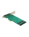 DeLOCK PCIe x1 > 2x M.2 + Low profile adapter - nr 19