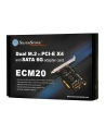 SilverStone SST-ECM20 - SATA M.2 Controller - 2x M.2 - nr 15