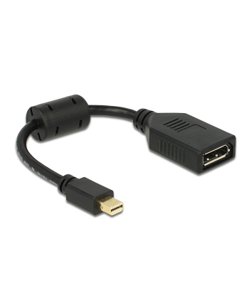 Delock Adapter mini Displayport 1.2 (M) > Displayport (F) 4K czarny