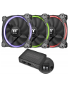 Thermaltake Wentylator Riing 14 RGB TT Premium Edition 3 Pack (3x140mm, LNC, 1400 RPM) Retail/BOX - nr 29