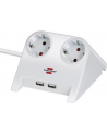 Brennenstuhl Desktop-Power USB-Charger 2x Power 2x USB - white - nr 4