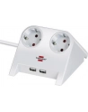 Brennenstuhl Desktop-Power USB-Charger 2x Power 2x USB - white - nr 10