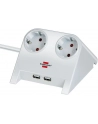 Brennenstuhl Desktop-Power USB-Charger 2x Power 2x USB - white - nr 7