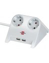 Brennenstuhl Desktop-Power USB-Charger 2x Power 2x USB - white - nr 9