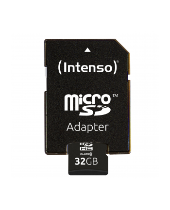 Intenso Micro SDHC 32GB Class10 + Adapter