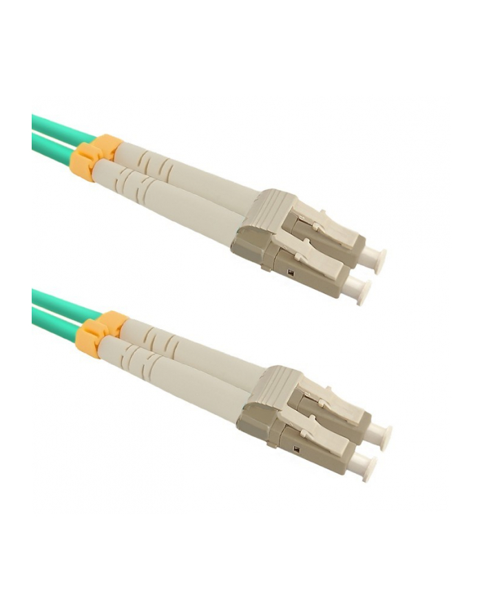 Qoltec Patchcord światłowodowy LC/UPC-LC/UPC | MM | 50/125 | OM3 | 20m główny