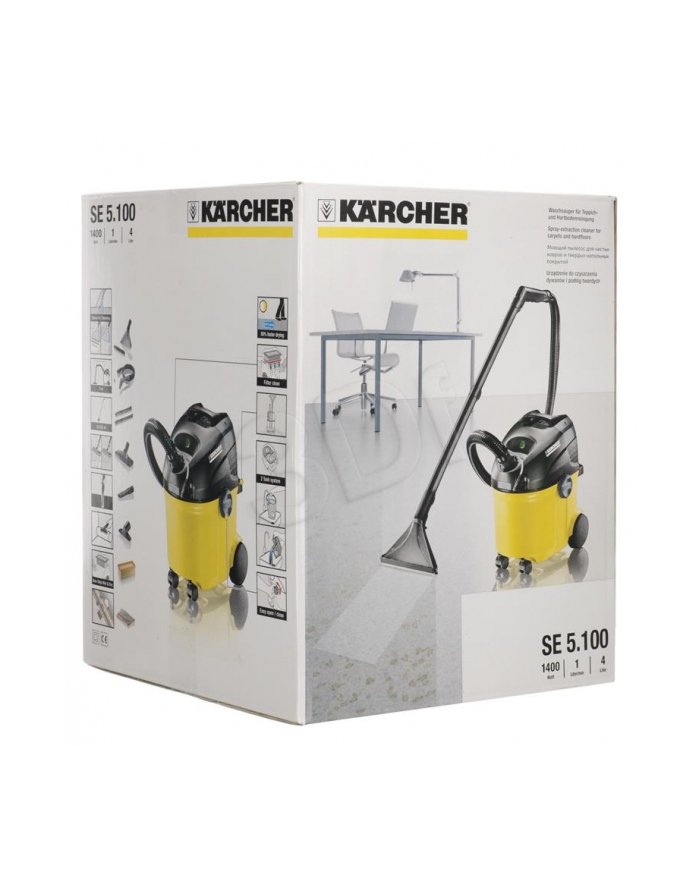 Odkurzacz Karcher SE 5.100 (piorący 1400W żółto-czarny) główny