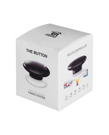 Fibaro FGPB-101-2  ZW5 The Button wewnętrzny czarny