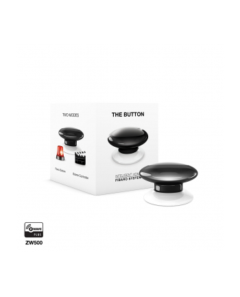 Fibaro FGPB-101-2  ZW5 The Button wewnętrzny czarny