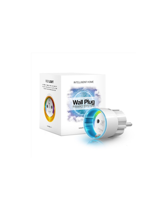 FIBARO FGWPE-102 ZW5  - Wall Plug - zdalnie sterowany  inteligentny włącznik sprzętów elektrycznych z funkcją pomiaru zużywanej energii główny